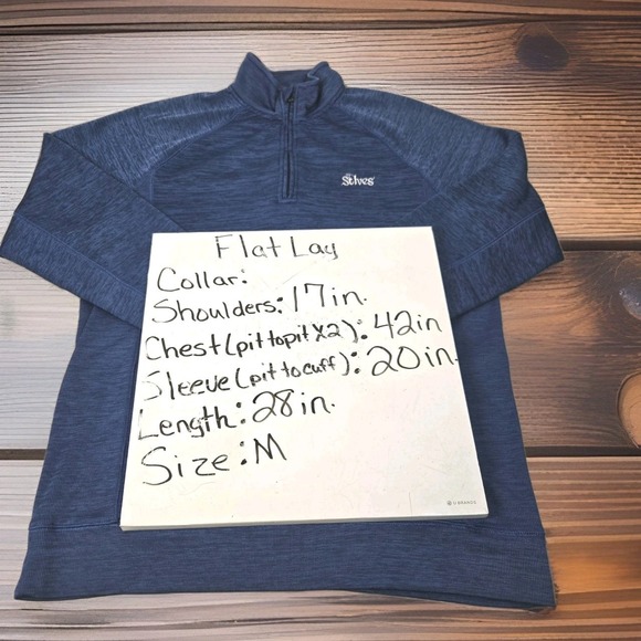 Under Armour‎ Fleece Pullover Sweater Mens M St Ives Long Sleeve 1/4 Zip Fleece - Picture 2 of 10